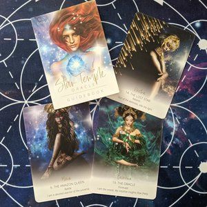 Star Temple Oracle Card | Suzy Cherub | New